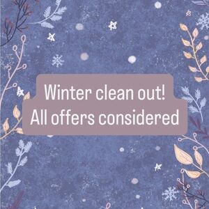 Winter Themed Decorative Print